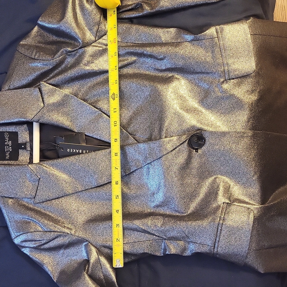 Walter Baker NWT "Katrina" Silver Blazer Size S - Picture 8 of 10